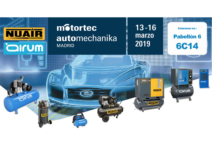 foto noticia Airum Nuair en MOTORTEC 2019. 